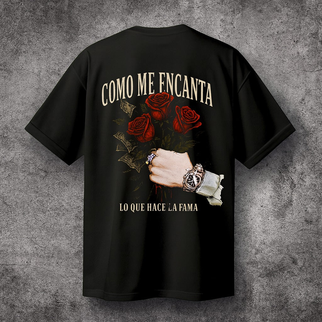 Playera Tito Doble P – “Como Me Encanta” (Edición Premium) 🌹💵