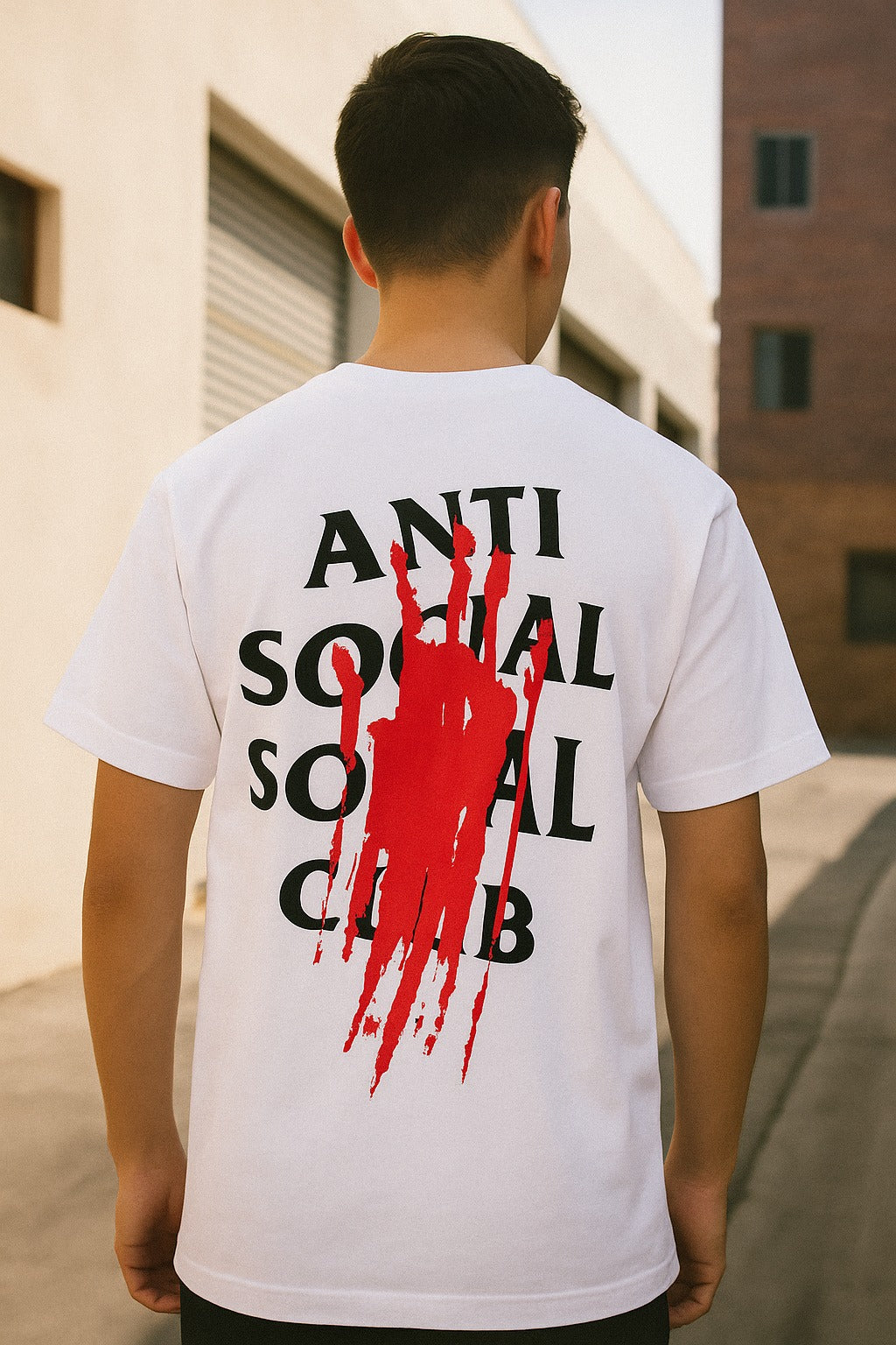 Anti Social Social Club – Sangre Rebelde (Negra/Blanca) ✋🩸