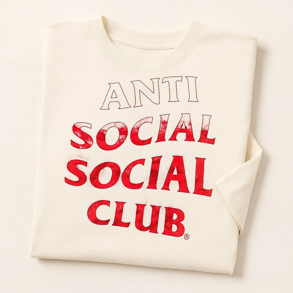 Anti Social Social Club – Fuego Rojo (Negra / Blanca) 🔥 Edición Especial con Estilo Ígneo