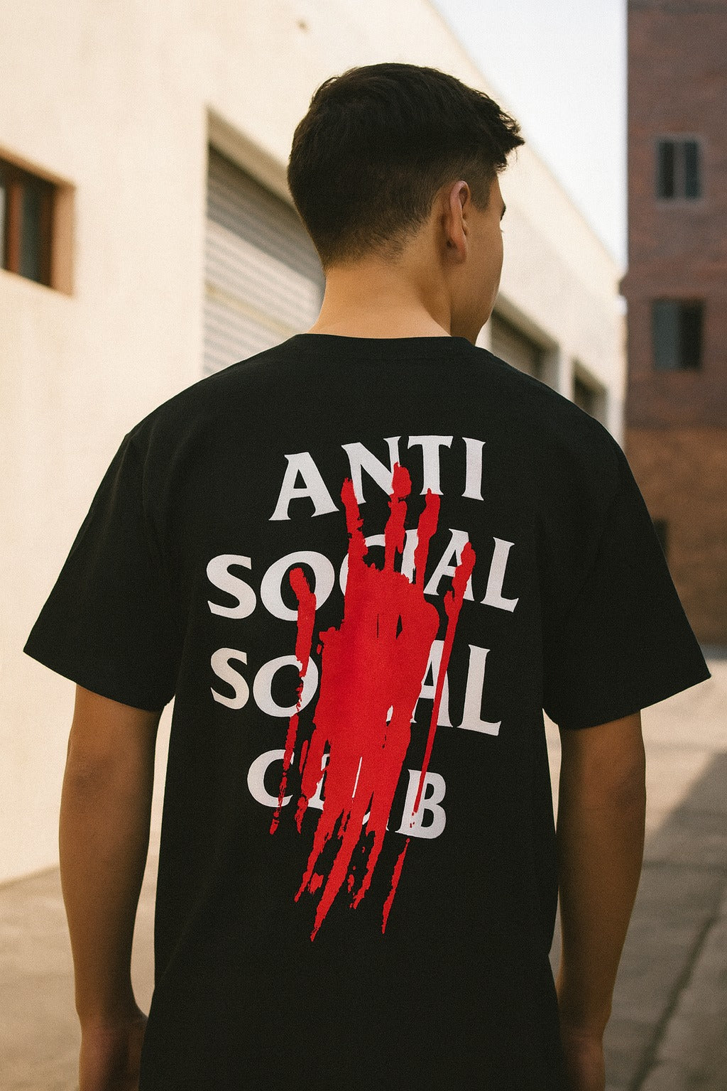 Anti Social Social Club – Sangre Rebelde (Negra/Blanca) ✋🩸