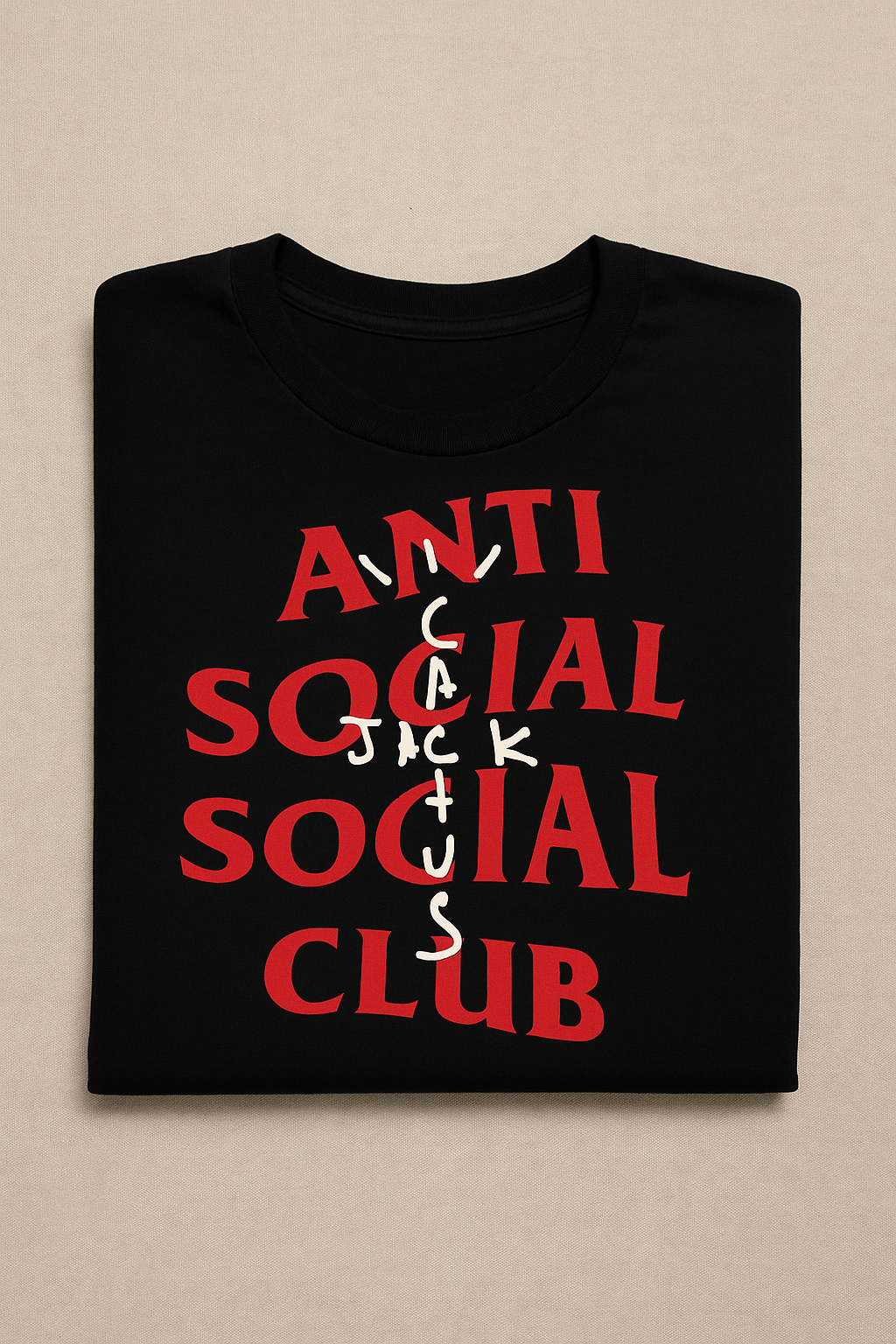 🌵Anti Social Social Club x Cactus Jack – Playera Edición Especial