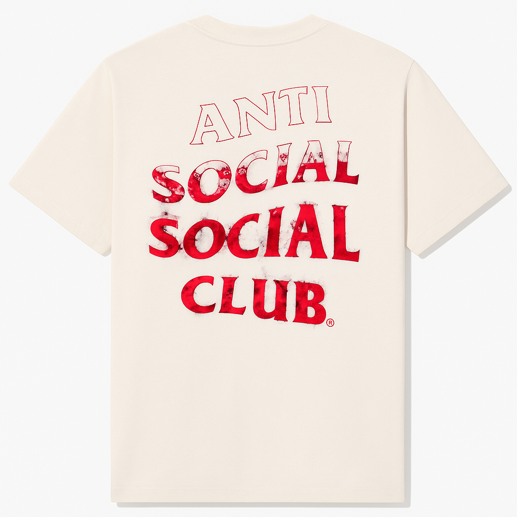 Anti Social Social Club – Fuego Rojo (Negra / Blanca) 🔥 Edición Especial con Estilo Ígneo