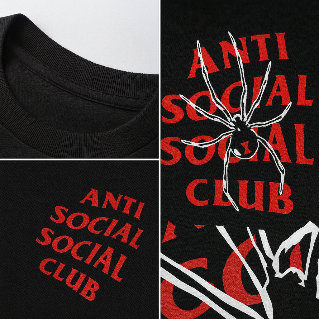 🕷️ Anti Social Social Club - Araña (Edición Limitada)