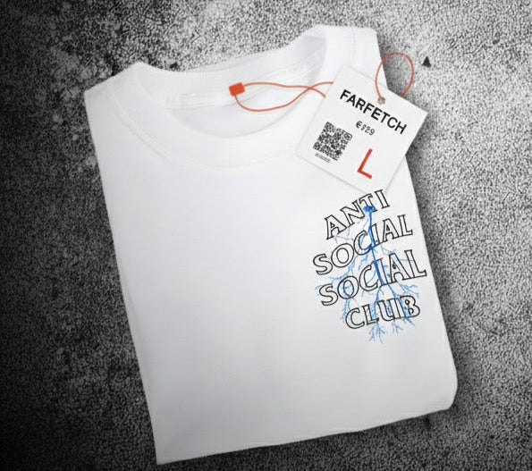 ⚡Anti Social Social Club – Lightning Edition (Negra y Blanca)