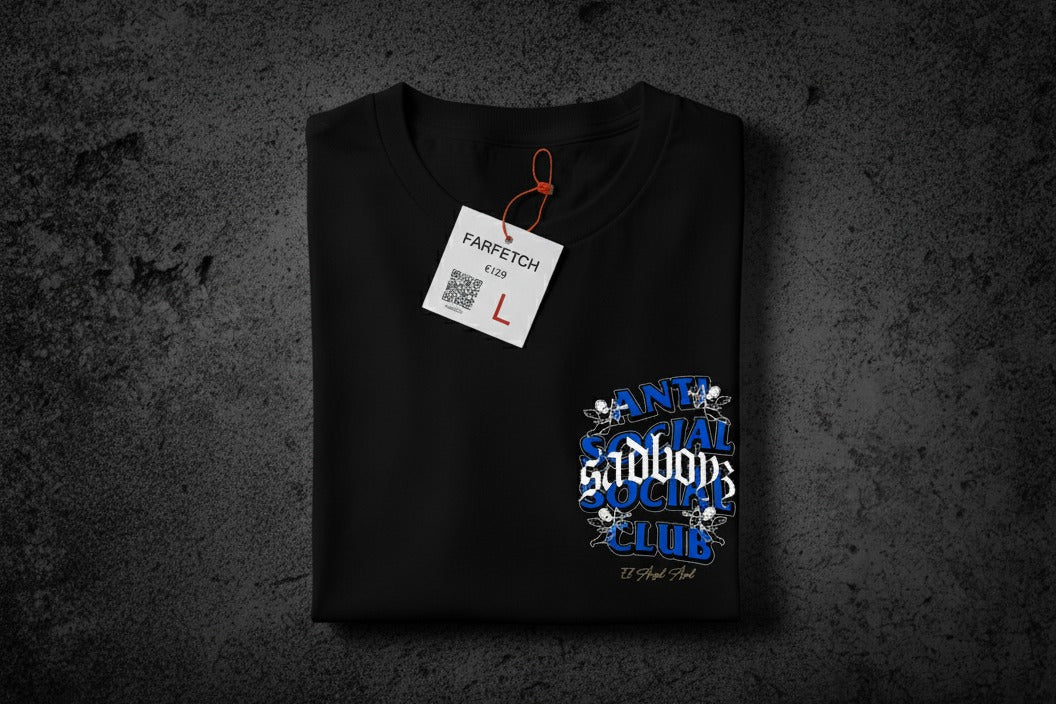 Anti Social Social Club x Sadboyz – El Ángel Azul (Edición Limitada)