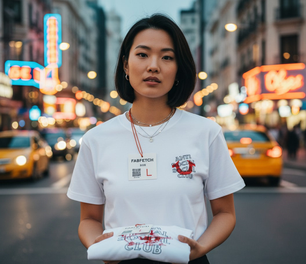 🌏🎸Playera Anti Social Social Club – TRUE WORLD