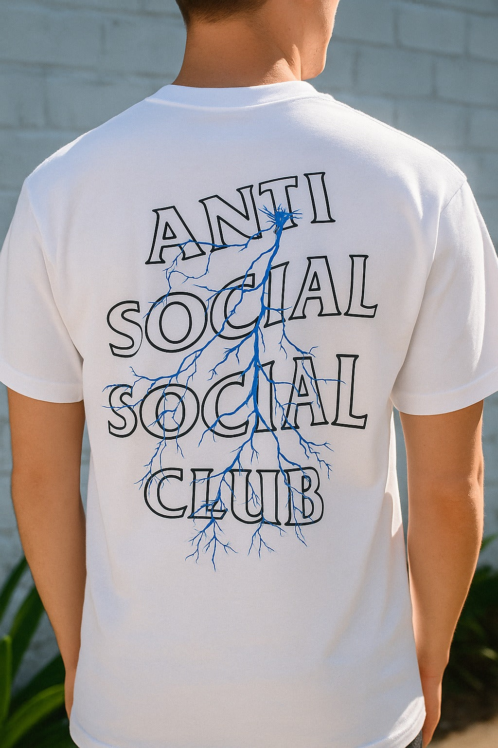 ⚡Anti Social Social Club – Lightning Edition (Negra y Blanca)