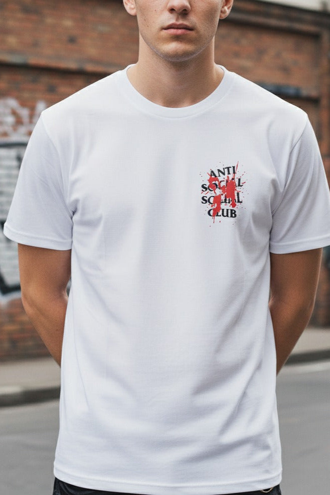 Anti Social Social Club – Sangre Rebelde (Negra/Blanca) ✋🩸