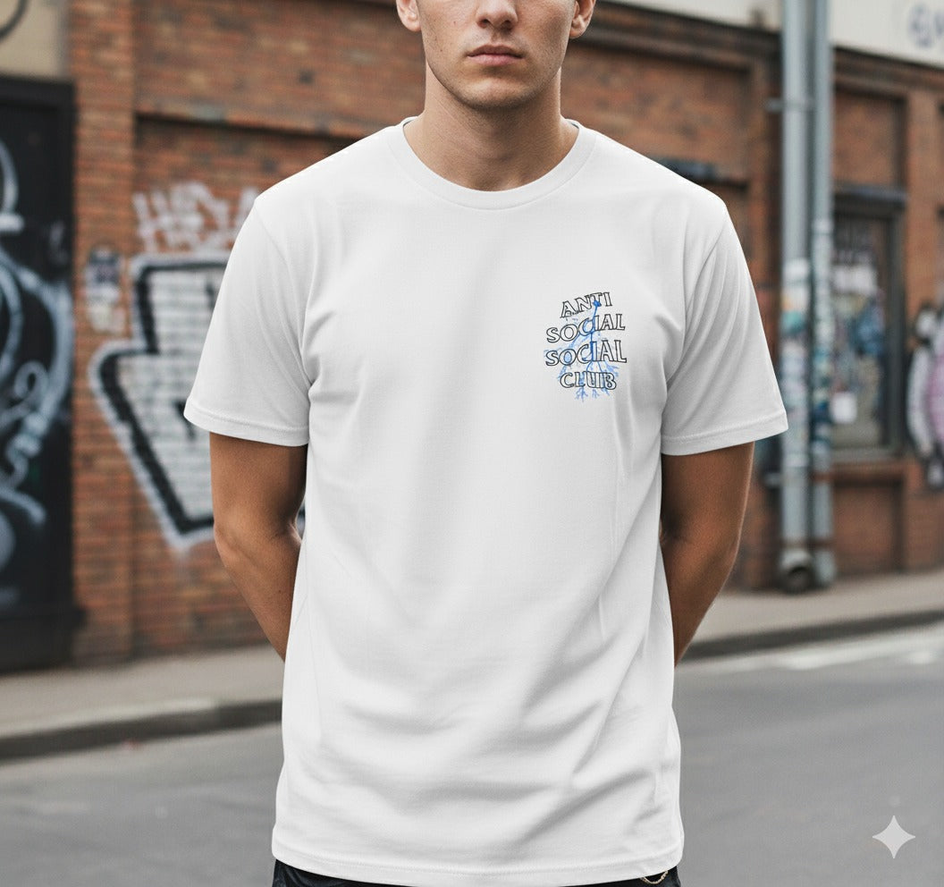 ⚡Anti Social Social Club – Lightning Edition (Negra y Blanca)