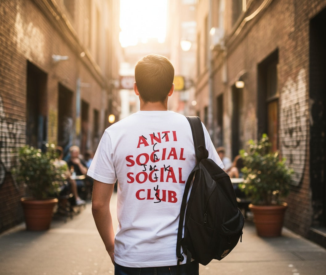 🌵Anti Social Social Club x Cactus Jack – Playera Edición Especial