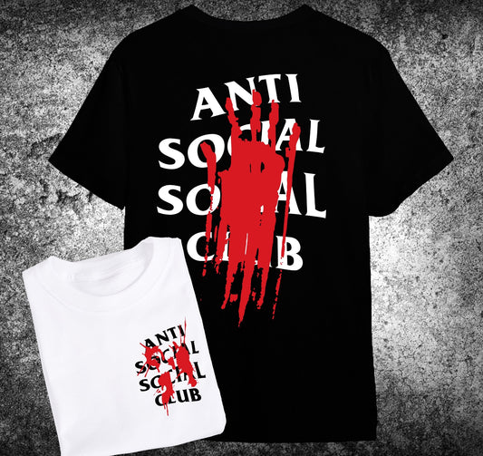 Anti Social Social Club – Sangre Rebelde (Negra/Blanca) ✋🩸