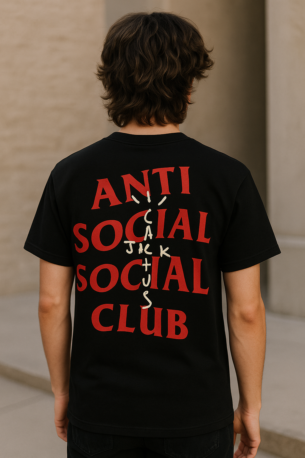 🌵Anti Social Social Club x Cactus Jack – Playera Edición Especial
