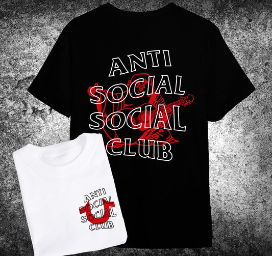 🌏🎸Playera Anti Social Social Club – TRUE WORLD