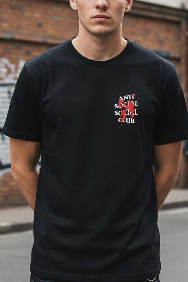 Anti Social Social Club – Sangre Rebelde (Negra/Blanca) ✋🩸