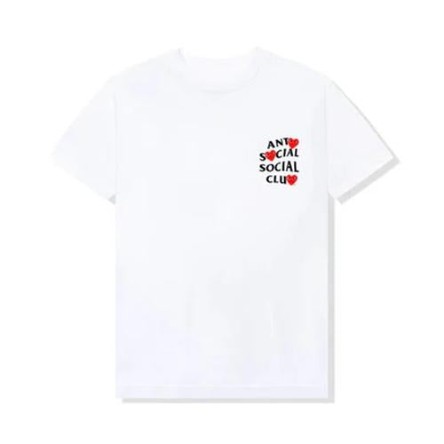 Anti Social Social Club × Comme des Garçons PLAY – Edición Especial (White/Black)